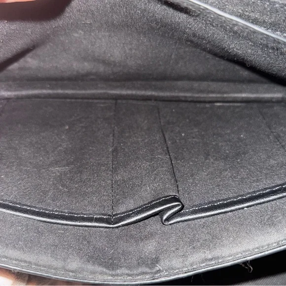 Aldo Greenwald black quilted chain detail crossbody bag - Picture 11 of 12